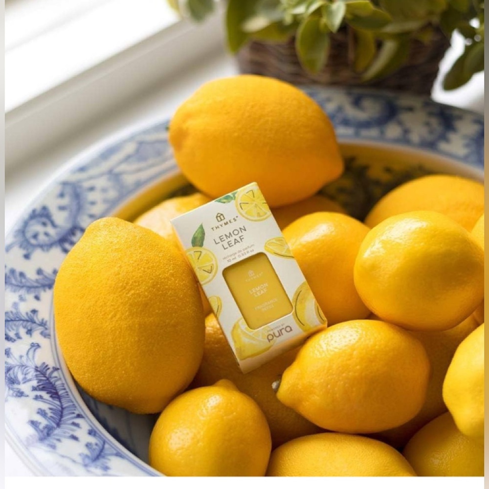 Thymes Lemon Leaf Pura Smart Home Plug-in Diffuser Refills - Pack of 2 - Picture 6 of 8